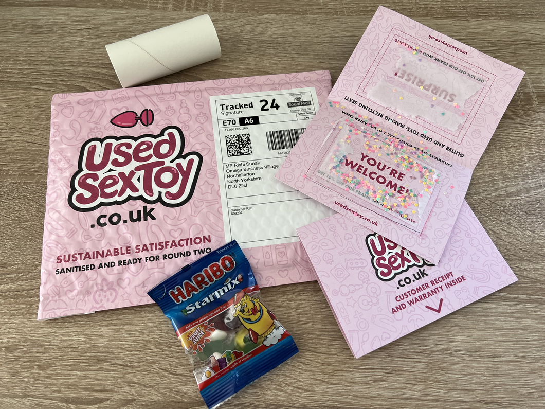 Used Sex Toy Mail Prank